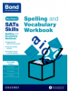 Cover image - Bond SATs Skills Spelling and Vocabulary Stretch Workbook: 10-11+ years